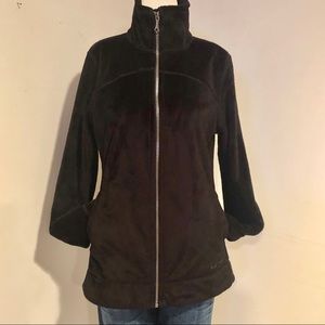 Women’s Marmot Polar Fleece Zip Jacket-Black-Med.